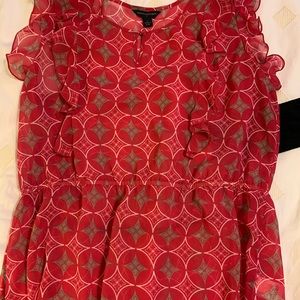 Cute blouse pink and gray